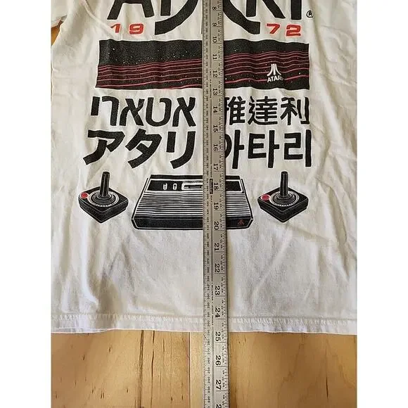 Atari 1972 Long Sleeve Ripple Junction White Long Sleeve Tee Size Small - Picture 5 of 6